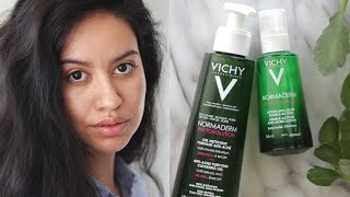 Quick amp Simple AntiAcne Routine with Vichy Normaderm Phytosolution [upl. by Ellirpa]