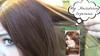 COLORING MY HAIR WITH LOREAL SUN KISSED CARAMELS  Review amp Tutorial [upl. by Solrac]