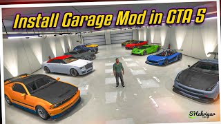 How To Install Garage In GTA 5  Single Player Garage  GTA 5 Mods Pc [upl. by Annazus]