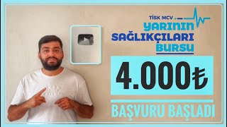 4000₺ KARŞILIKSIZ BURS YARININ SAĞLIKÇILARI BURSU BAŞVURUSU BURS VEREN KURUMLAR [upl. by Honig]