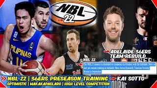 NBL 22  Kai Sotto  Adelaide 36ers Preseason Training  Optimistic  Makakapaglaro  High Level [upl. by Laetitia]