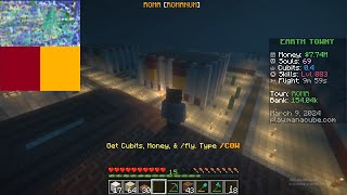 Minecraft Manacube Earth SMP Towny Nation ROMANUM [upl. by Odidnac]