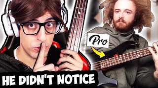 I Hired PRO Bass Teachers and Pretended to be a BEGINNER [upl. by Dnalloh900]