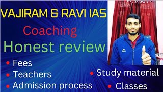 Vajiram amp Ravi IAS honest review  fees  admission process  teacher  full detail [upl. by Niddala]