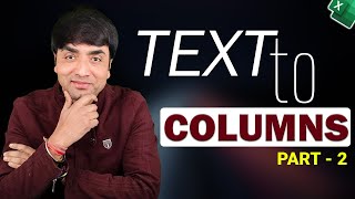 Text to Columns in Excel Part 2  Delimited and Fixed Width Text to Columns in Excel [upl. by Kacey]