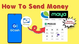 GCASH TO MAYA WALLET HOW TO SEND MONEY FROM GCASH VIA BANK TRANSFER  MAYA APP BabyDrewTV [upl. by Odlanir]