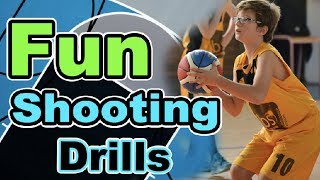 Fun Basketball Shooting Drills For Youth [upl. by Redvers]