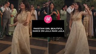 Pakistani Girl Beautiful Dance on Laila main Laila [upl. by Crofoot]