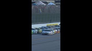 Another look at the massive Talladega crash nascar [upl. by Airdnoed]