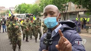 uMkhonto Wesizwe in Gauteng joined by several other organisations march to Luthuli House [upl. by Farrison]