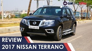 2017 Updated Nissan Terrano Review  NDTV CarAndBike [upl. by Trygve]