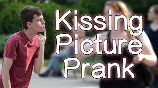 Kissing Picture Prank [upl. by Selene]