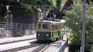 WAB Trains in Wengen 13 [upl. by Amahs]