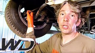 How To Replace Track Rod Ends And Realign Tracking  Wheeler Dealers [upl. by Aniri]