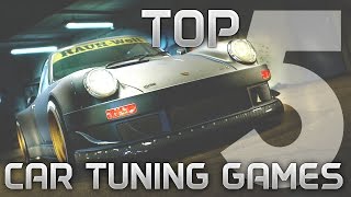 Best Car Tuning Customization Games  My TOP 5  PC XBOX PS [upl. by Giraldo]