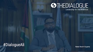 A Conversation with Guyanas President Dr Irfaan Ali [upl. by Ahsemik936]