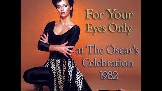 For Your Eyes Only At The Oscars Ceremony 1982  Sheena Easton [upl. by Xonnel]