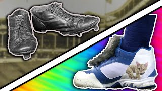 The Evolution of Cleats in Baseball [upl. by Leatrice]