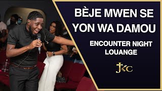 BÈJE MWEN SE YON WA DAMOU  Akolad Louange  JKC Encounter Night [upl. by Adnoval]