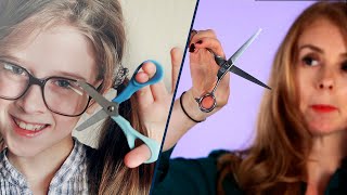 Right Vs Left Handed Scissors Whats The Difference [upl. by Delcina]