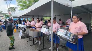 Guaico Presbyterian Primary School Pan Ensemble  Savannah Grass [upl. by Annatsirhc]