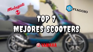 ¡TOP 7 MEJORES SCOOTERS DE 50CC [upl. by Nemzzaj]