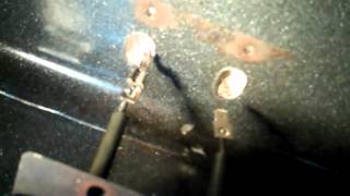 Replacing an Electric Oven Bake Element with a Burnt Wire Connection [upl. by Ocramed]