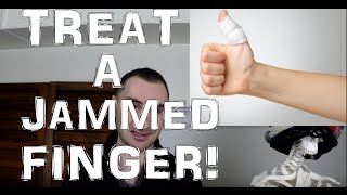 Jammed Finger Treatment What To Do To Heal It [upl. by Spooner986]