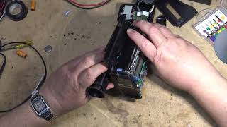 Sony 8mm Camcorder tape removal procedure [upl. by Zsuedat]