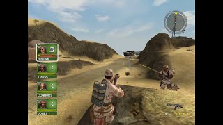 Conflict Desert Storm Mission 4 Desert Watch Hard Difficulty [upl. by Aihtebat]