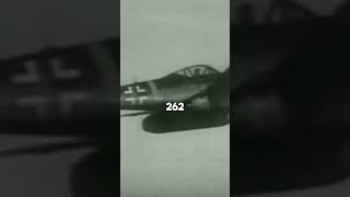 Me262 The World’s First Jet Fighter in Action shorts [upl. by Nasah]