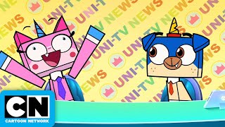 Unikingdom News  Unikitty  Cartoon Network [upl. by Euqinaj]