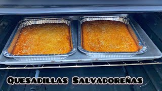 Receta para 2 latas de quesadillas Salvadoreñas 😋 [upl. by Amadus448]