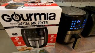 Gourmia 6 Quart Digital Air Fryer Costco 2020 NEW Model Unboxing Review GAF698 空气炸锅 [upl. by Drarehs]