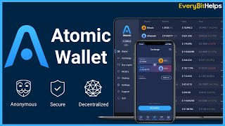 Atomic Wallet Review How to Use amp Set up Atomic Crypto Wallet [upl. by Alfie]