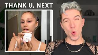 Reacting to Ariana Grandes Skin Care Routine [upl. by Munn]