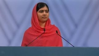 Watch Malala Yousafzais Nobel Peace Prize acceptance speech [upl. by Urbannal]