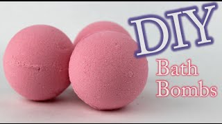 DIY Bath Bomb  How To Make Bath Bombs [upl. by Llecrep]