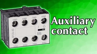 Auxiliary contact [upl. by Asiled]