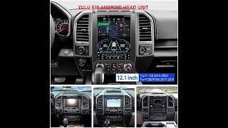 Ford F150 Android Radio Stereo System Yulu E10 Upgrade [upl. by Pucida]