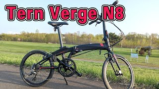 ミニベロ Tern Verge N8 の紹介 [upl. by Slohcin346]