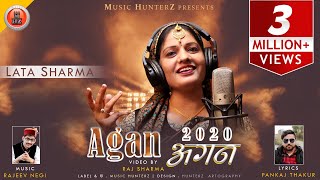 Latest Non Stop Himachali Pahari Video Song  Agan 2020 by Lata Sharma  Music HunterZ [upl. by Laucsap843]