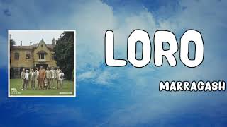 LORO Lyrics  Marracash [upl. by Curley553]