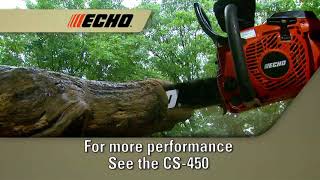 ECHO CS400 Gas Chainsaw Overview [upl. by Antonia]