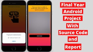 Online Voting System  Final Year Android Project With Source Code and Report  Database Setup [upl. by Ahsielat412]