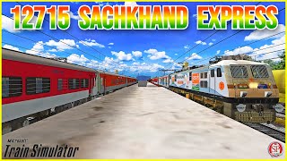 MSTS  12715 Sachkhand Express  Shri Salasar Route  SSR  Gameplay  Part 2  SurajPaulOfficial [upl. by Ylrebmi]