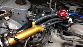 Custom Recirculating Blowoff Valve Install  NAT SUBARU [upl. by Dianemarie]