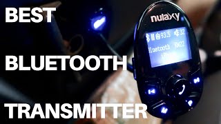 Nulaxy Car Bluetooth FM Transmitter REVIEW amp How to Setup [upl. by Holcman]