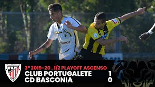 Resumen Club Portugalete 10 CD Basconia I Playoff Ascenso 2ª B 201920 I Laburpena [upl. by Kaylee343]