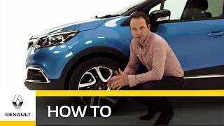 How To Deal With Low Tyre Pressure Or A Flat Tyre  Renault UK [upl. by Ahseen157]